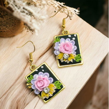 Everyday wear Floral Handmade Earrings