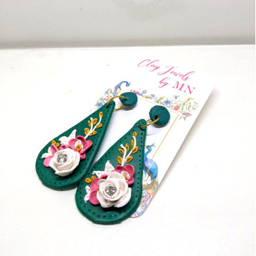 Color me Green Earrings